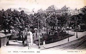 Oran - Place d'Armes - 1918